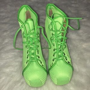 Jeffery Campbell Lace Up Bootie